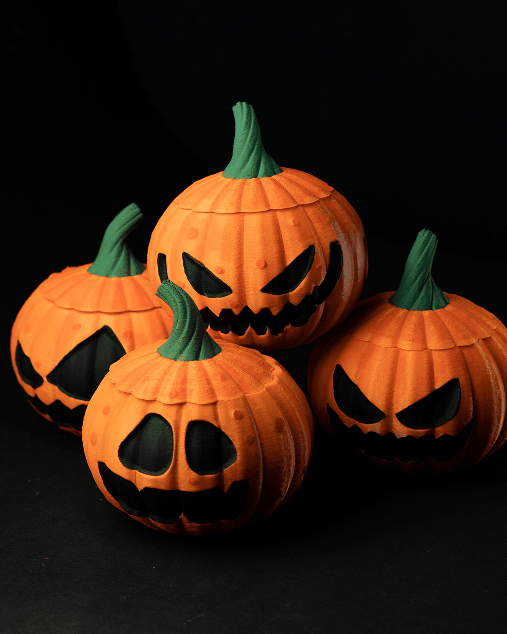 Pumpkin Bowl (20 cm) – Halloween Sweet Holder | Spooky Autumn Décor | 3D Printed Party Centrepiece