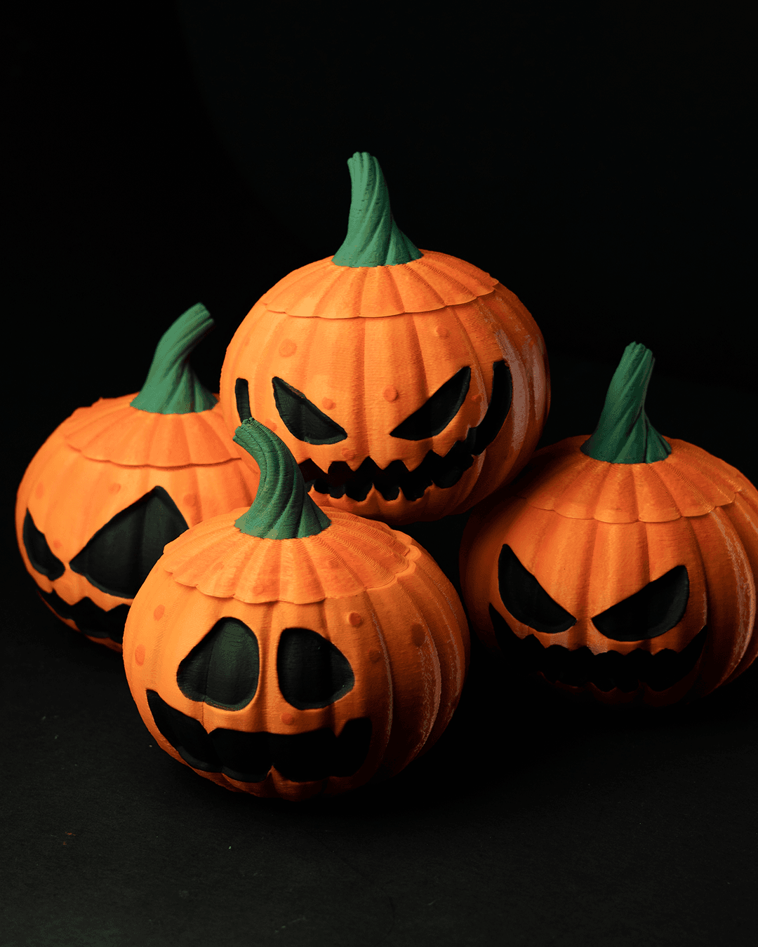 Pumpkin Bowl (20 cm) – Halloween Sweet Holder | Spooky Autumn Décor | 3D Printed Party Centrepiece