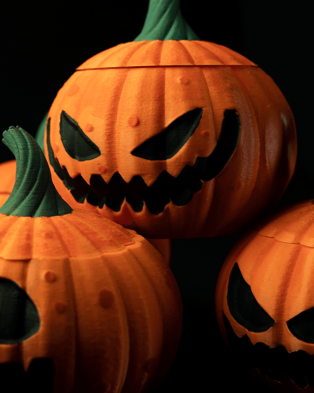 Pumpkin Bowl (20 cm) – Halloween Sweet Holder | Spooky Autumn Décor | 3D Printed Party Centrepiece