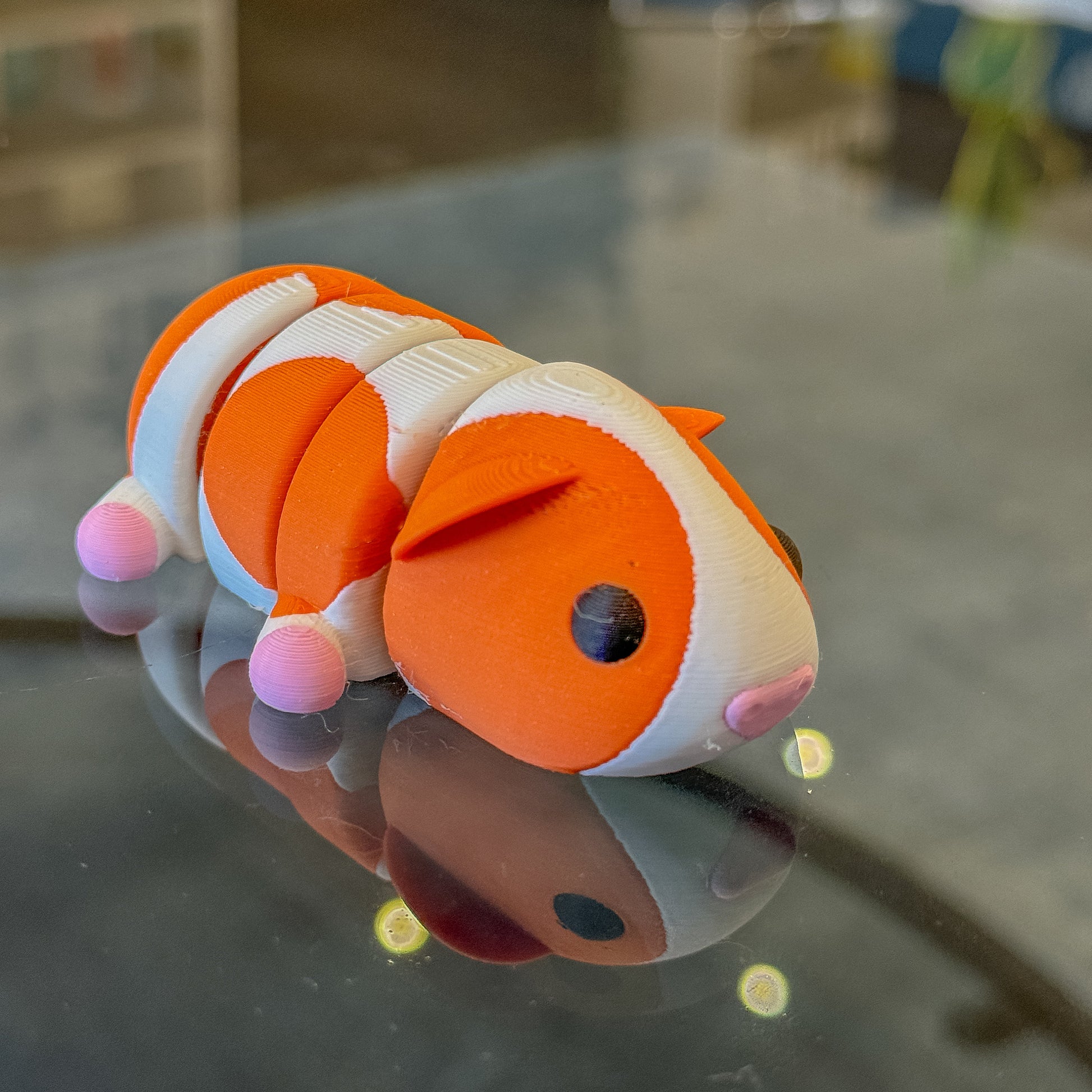 Adorable 3D Printed Guinea Pig Figurine 75mm Desk Buddy or Gift Decorative Mini Pet Cute Animal Shelf Display Printed in the UK