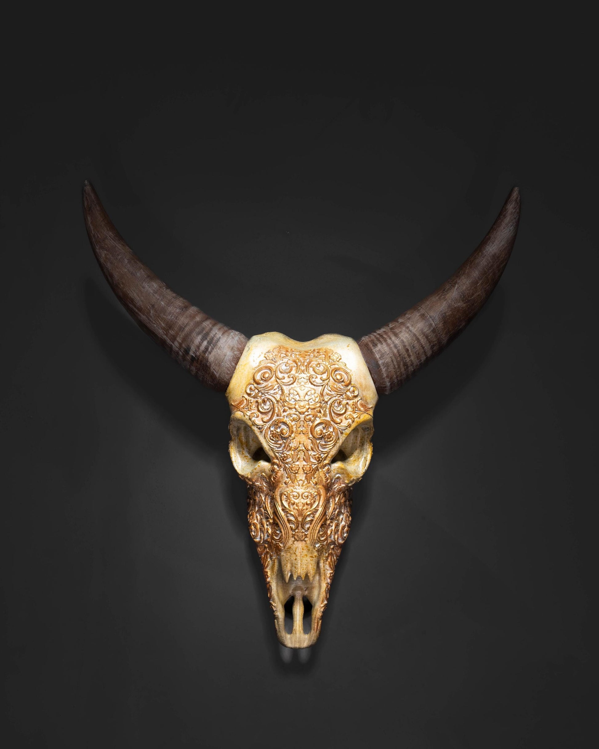 Bill the Buffalo Skull – 3D Printed Wall Art – Western & Boho Home Décor