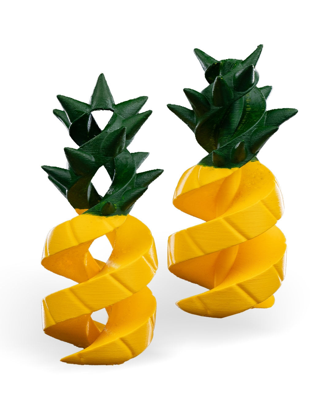 Fruit Loop 3D Print – 15cm Tall Twisted Banana Snake – Funny Shelf or Desk Decor