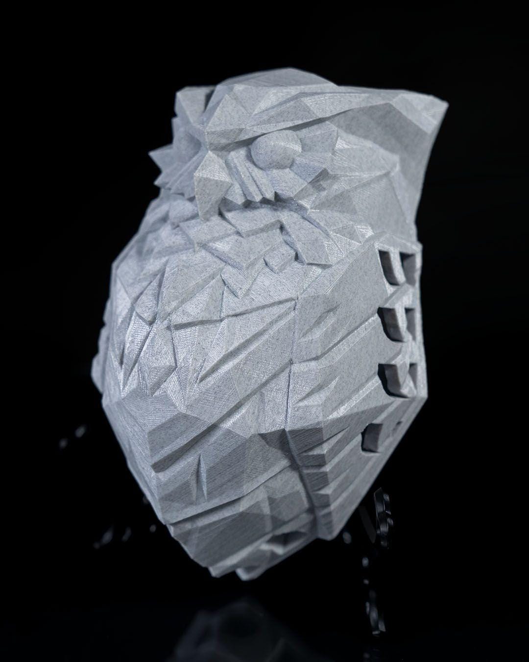 Night Owl Wall Light – 3D Printed LED Lamp & Home Décor