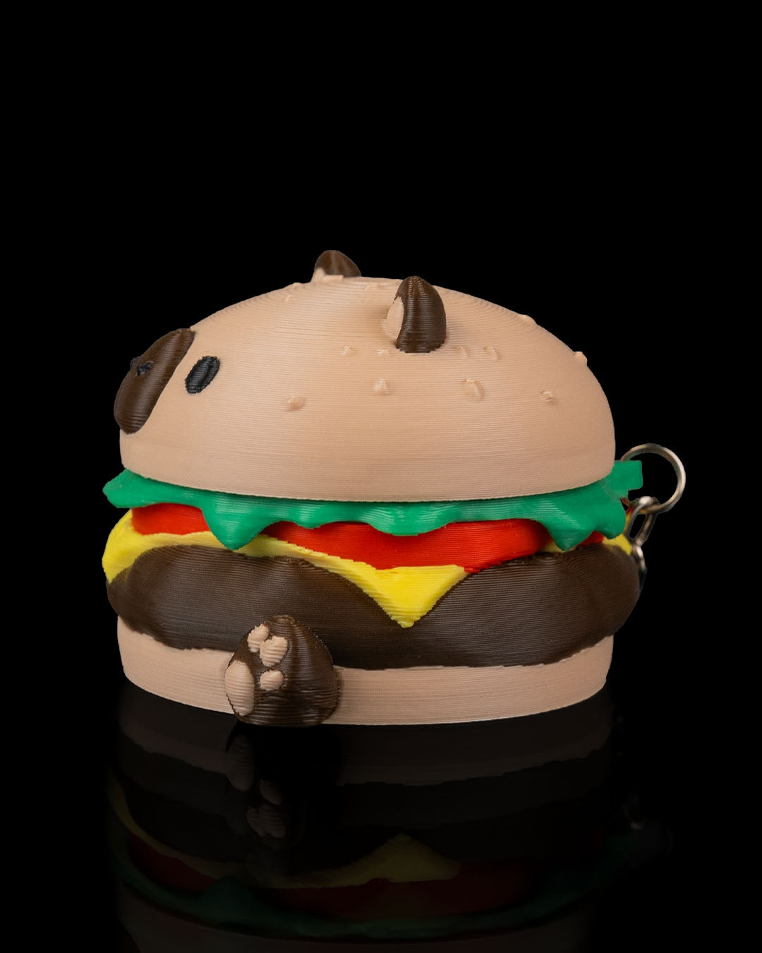 Capyburger – 3D Printed Capybara Burger Figurine
