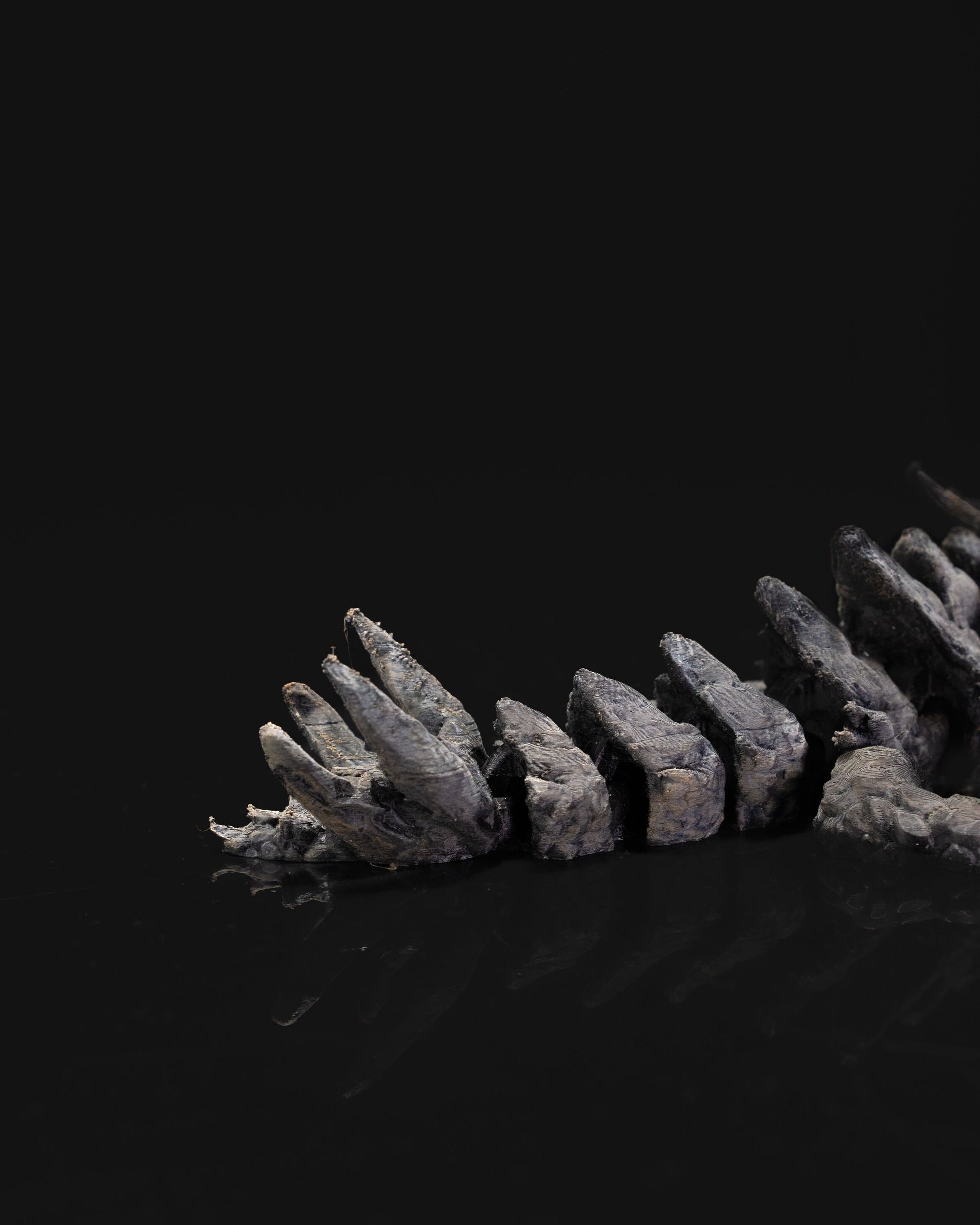 🐉 Wiggle Beast™ – 3D Printed Baby Stone Flexi Desk Dragon (Fidget Edition)
