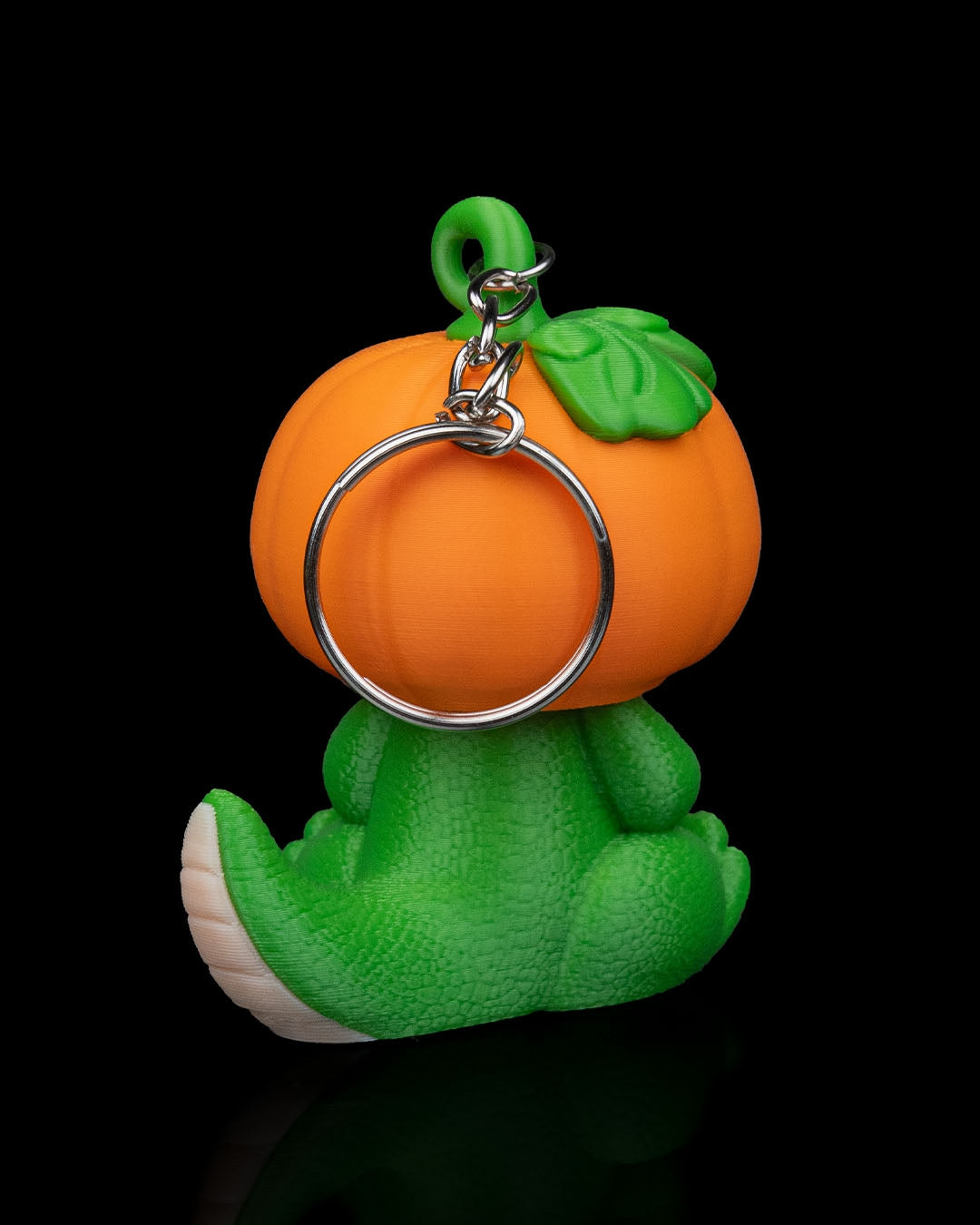 Dino Pump-King – Halloween Dinosaur Pumpkin Statue | Spooky Collectible Figurine | 3D Printed Gothic Desk Décor