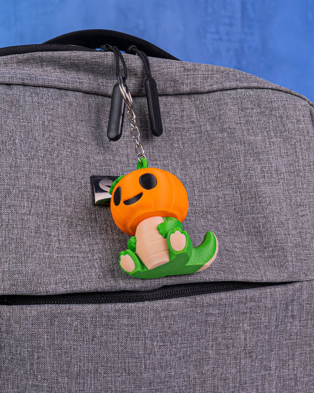 Dino Pump-King – Halloween Dinosaur Pumpkin Statue | Spooky Collectible Figurine | 3D Printed Gothic Desk Décor