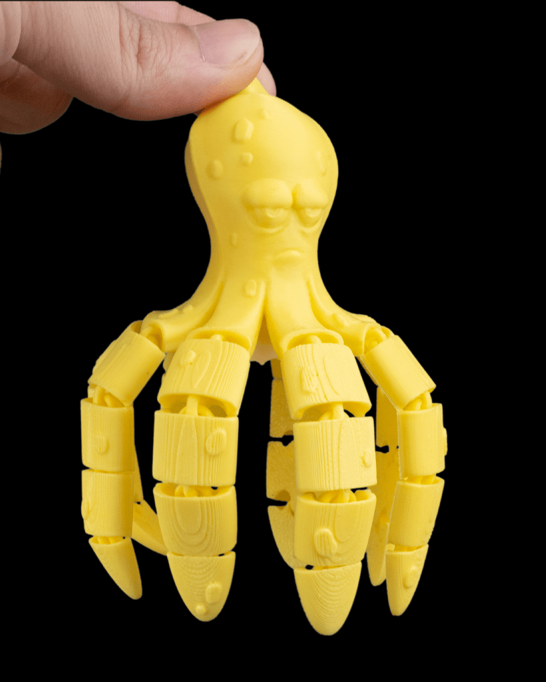 Octonana – 3D Printed Octopus Banana Figurine