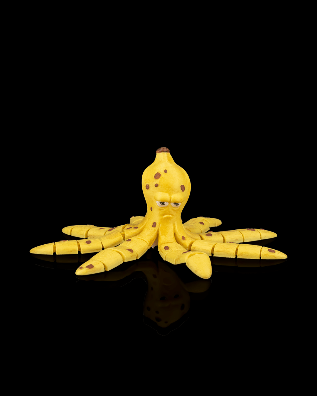 Octonana – 3D Printed Octopus Banana Figurine