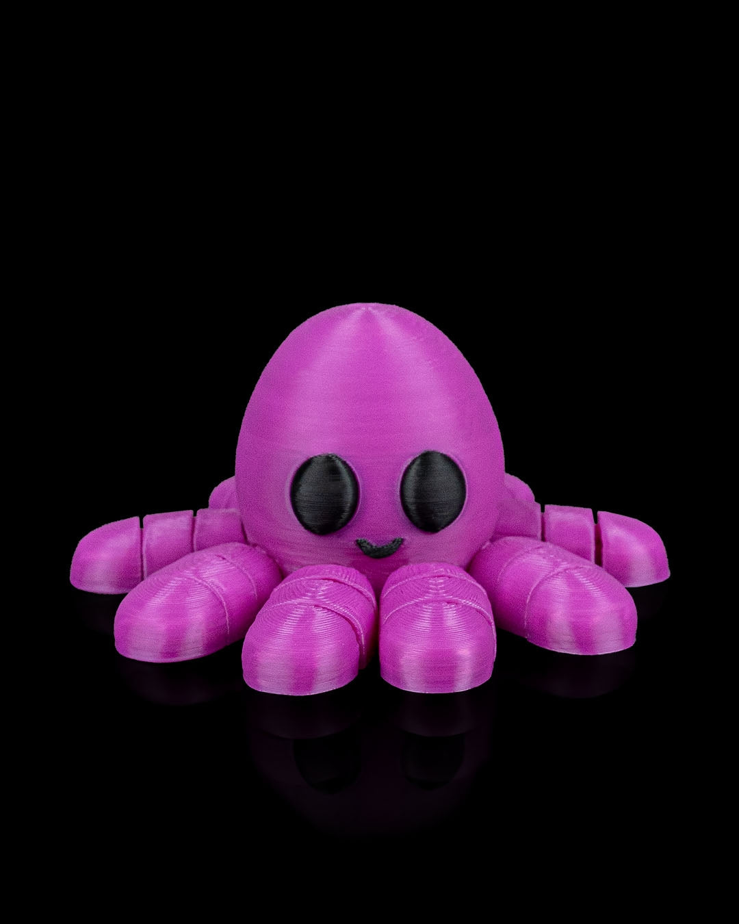 Octopus in Ocean Rest – 3D Printed Desk Decor and Fidget statue