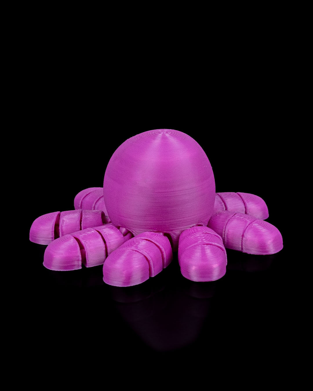 Octopus in Ocean Rest – 3D Printed Desk Decor and Fidget statue