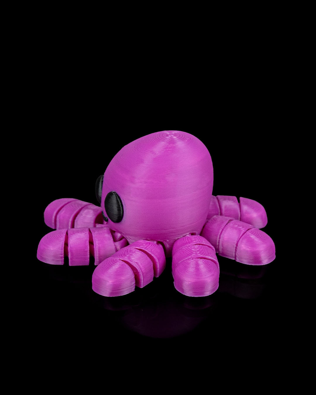 Octopus in Ocean Rest – 3D Printed Desk Decor and Fidget statue