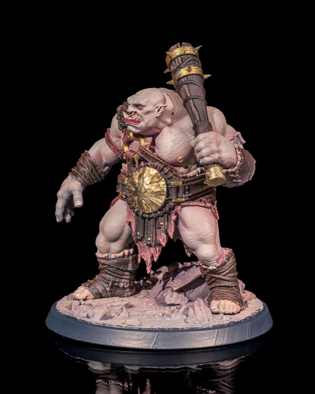 🪓 Ogre Miniature – 3D Printed Resin Figure . miniature for Painters, Gamers & Display (Dead End Ogre)