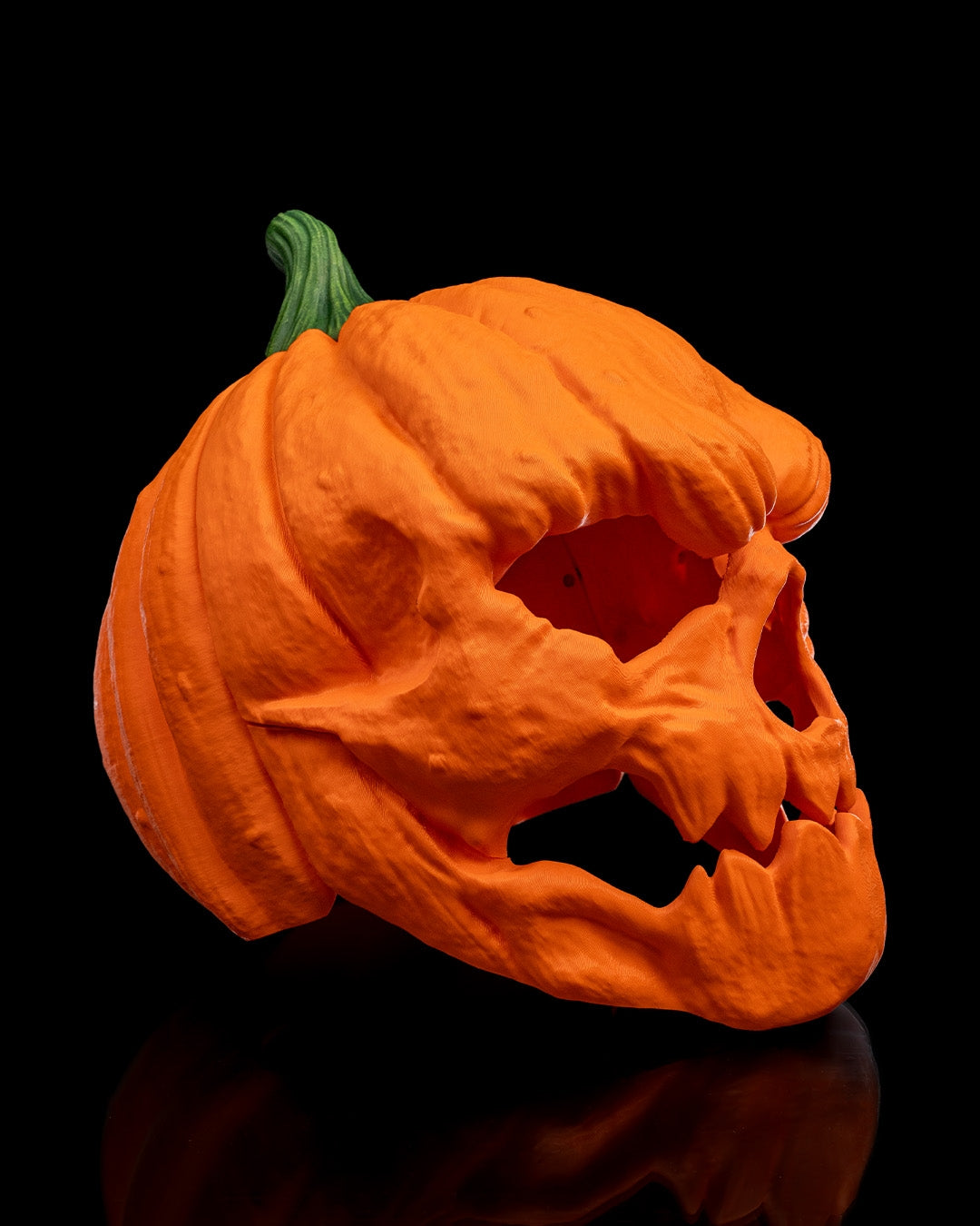 Pumpkin Head Halloween Mask – 3 Sizes (Adult Cosplay / Display) | Spooky Halloween Costume Accessory | Unpainted 3D Print