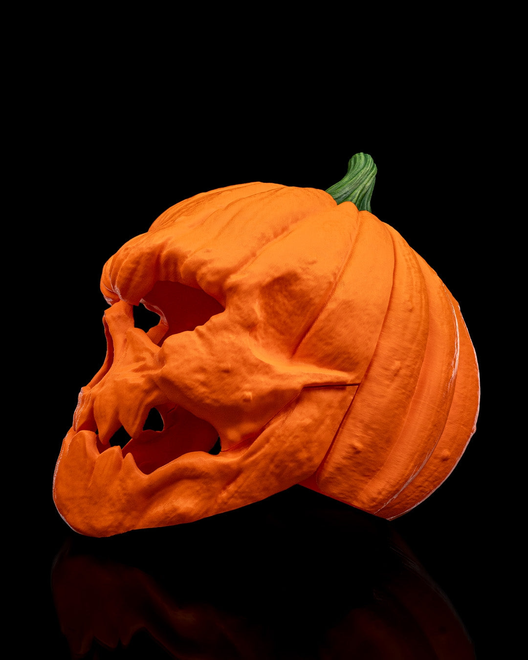 Pumpkin Head Halloween Mask – 3 Sizes (Adult Cosplay / Display) | Spooky Halloween Costume Accessory | Unpainted 3D Print