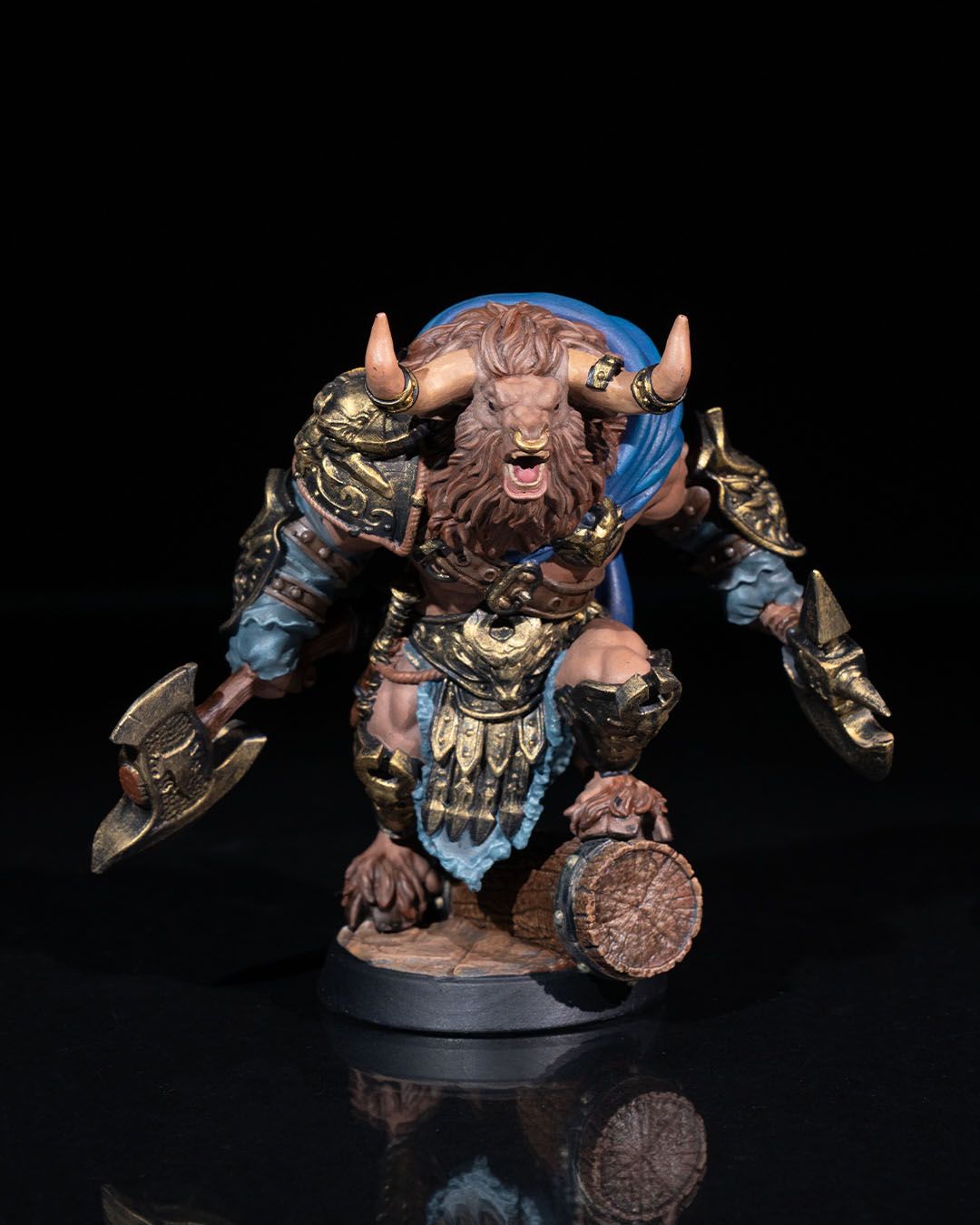 ⚔️ Talodem the Giant Slayer – 3D Printed Resin Miniature for Painting & Display