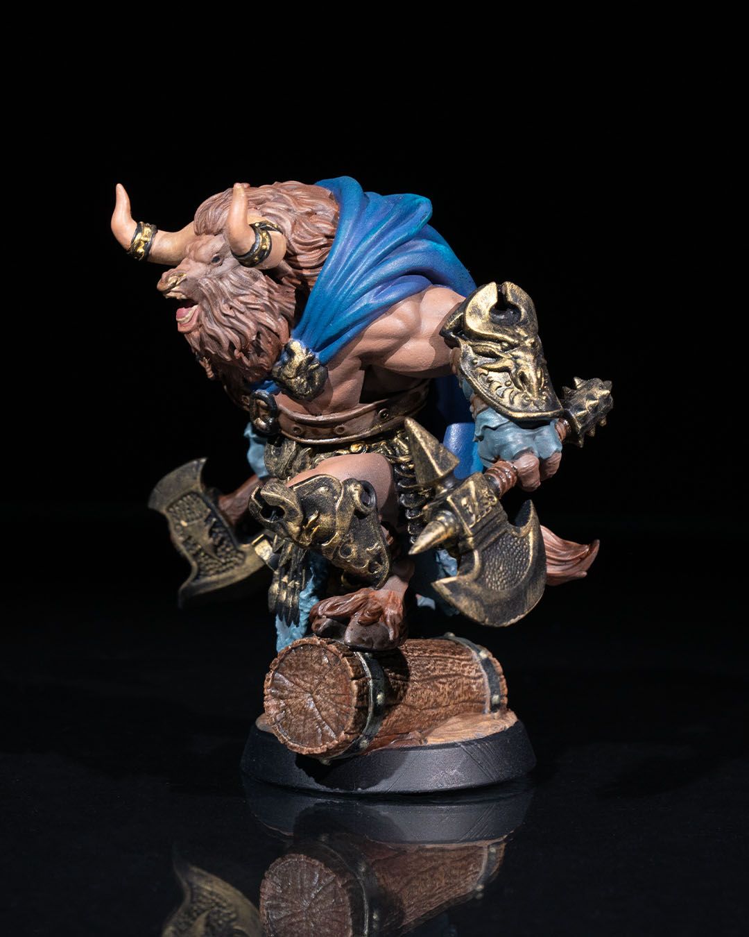 ⚔️ Talodem the Giant Slayer – 3D Printed Resin Miniature for Painting & Display