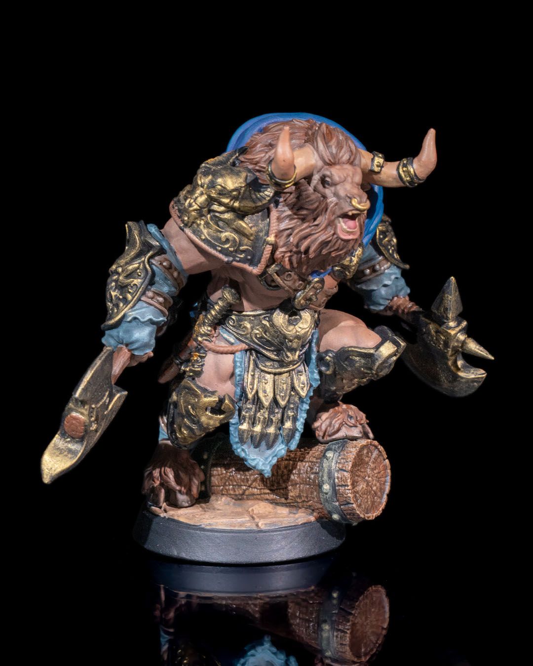 ⚔️ Talodem the Giant Slayer – 3D Printed Resin Miniature for Painting & Display
