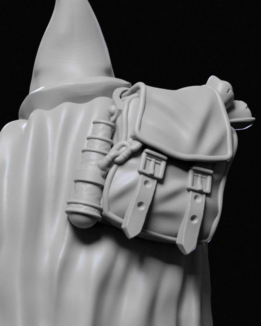 Karadin Genly Miniature Unpainted | 3D Printed Fantasy Female Warrior Model statue | DnD Heroine Figure | Resin & PLA Paintable Miniature UK