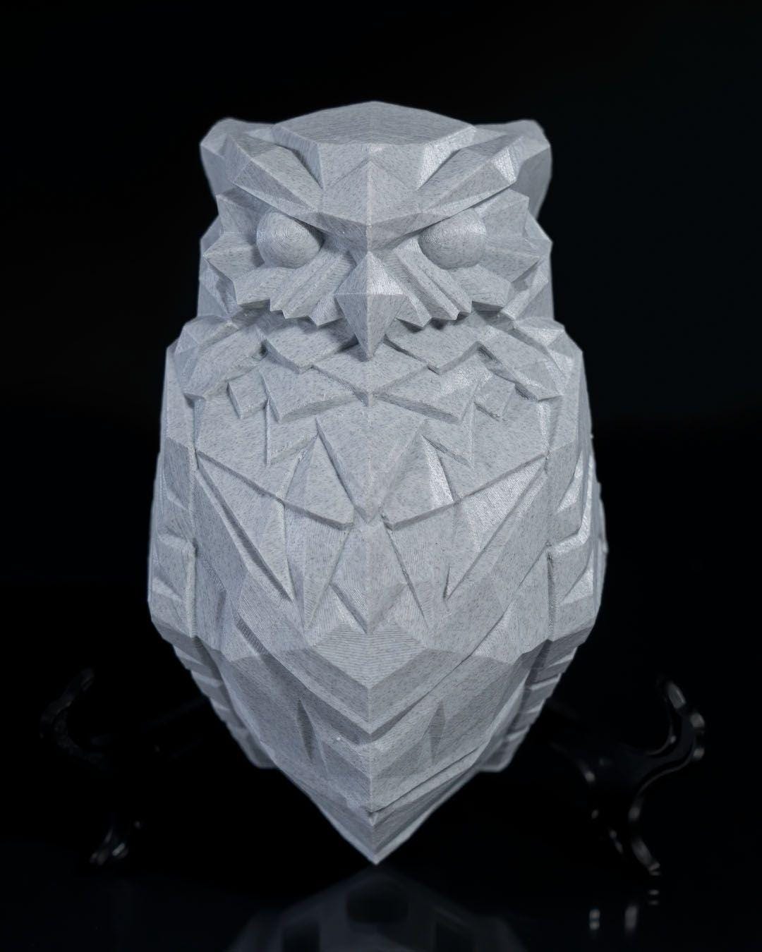 Night Owl Wall Light – 3D Printed LED Lamp & Home Décor