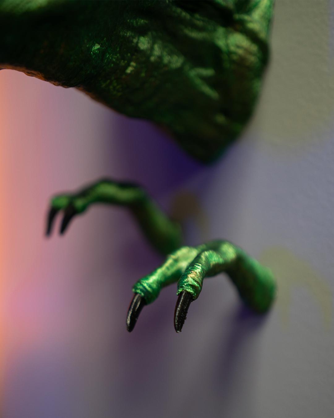 Tyrannosaurus Hanger – 3D Printed T-Rex Wall Hook & Coat Hanger