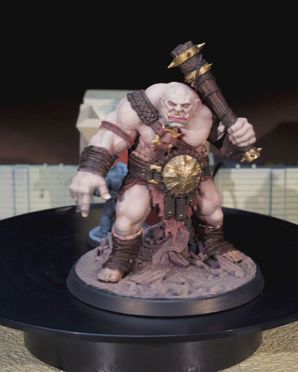 🪓 Ogre Miniature – 3D Printed Resin Figure . miniature for Painters, Gamers & Display (Dead End Ogre)