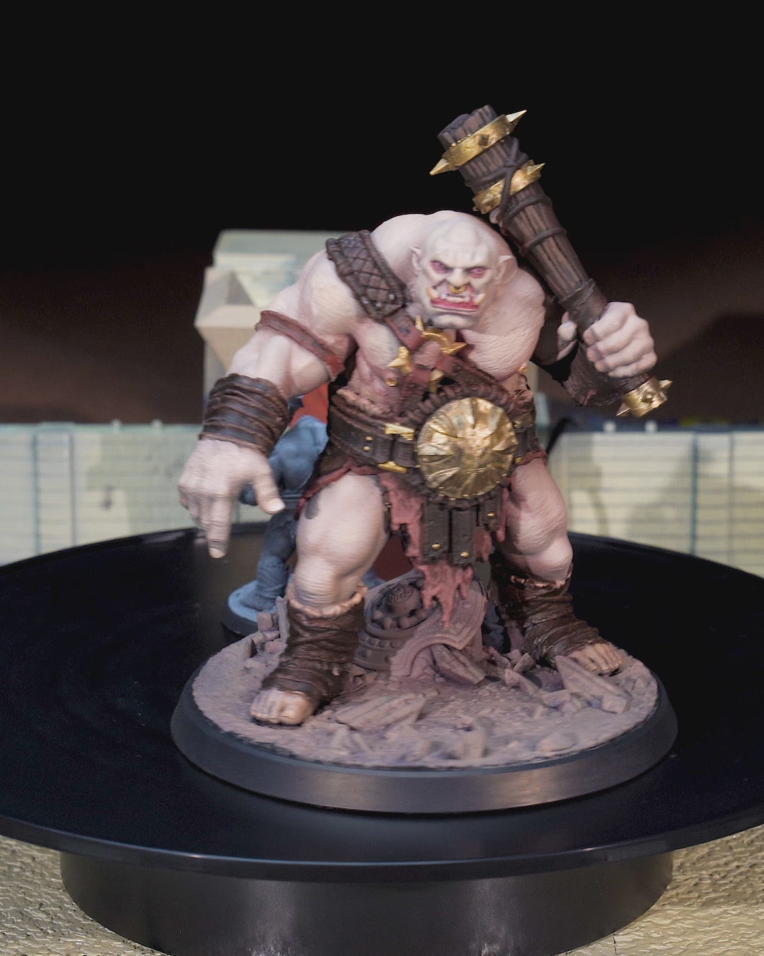 🪓 Ogre Miniature – 3D Printed Resin Figure . miniature for Painters, Gamers & Display (Dead End Ogre)
