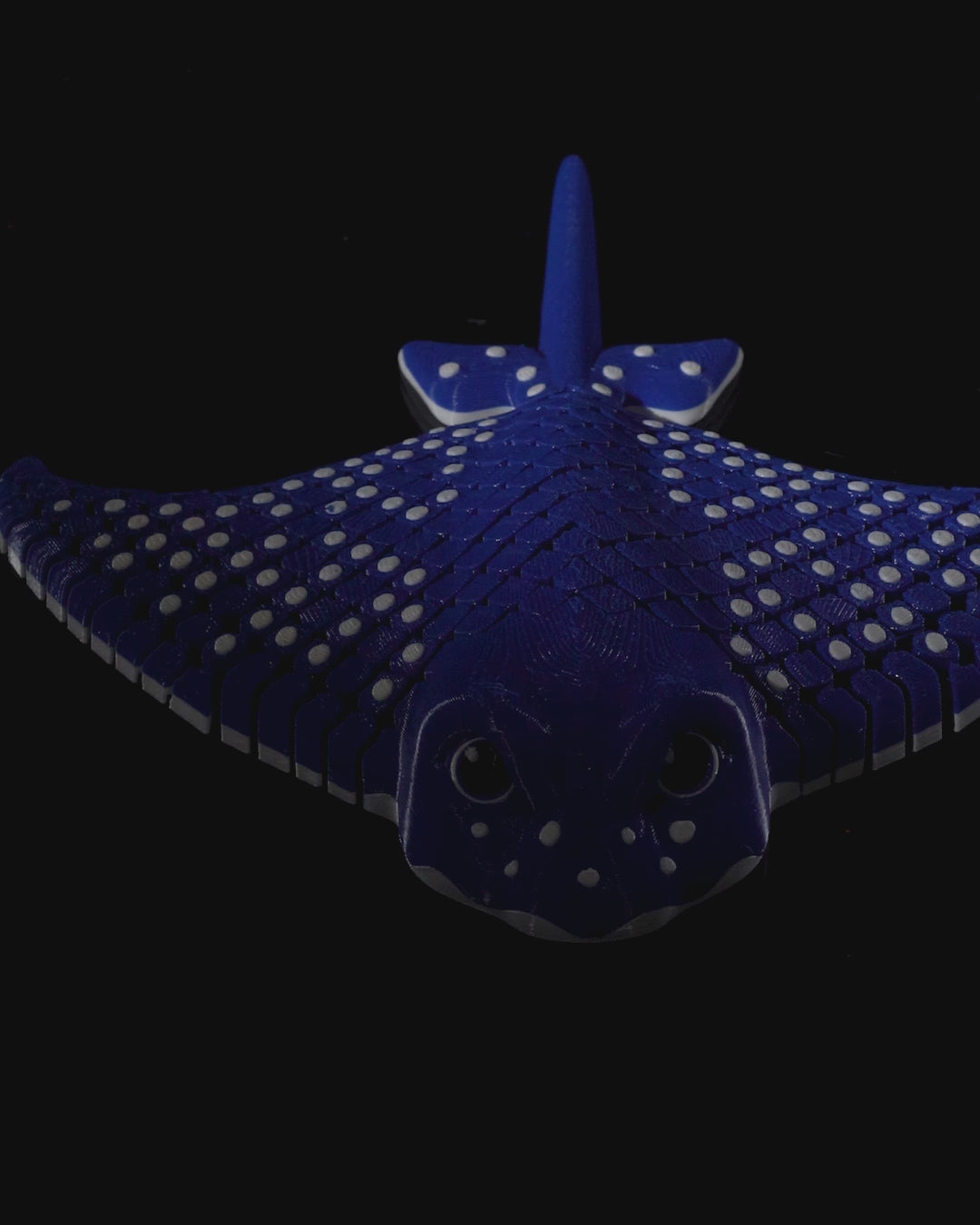 Igor the Spotted Eagle Ray – Flexible Desk Fidget | Sensory Stress Relief | Ocean-Inspired Desk Accessory | Home & Office Décor