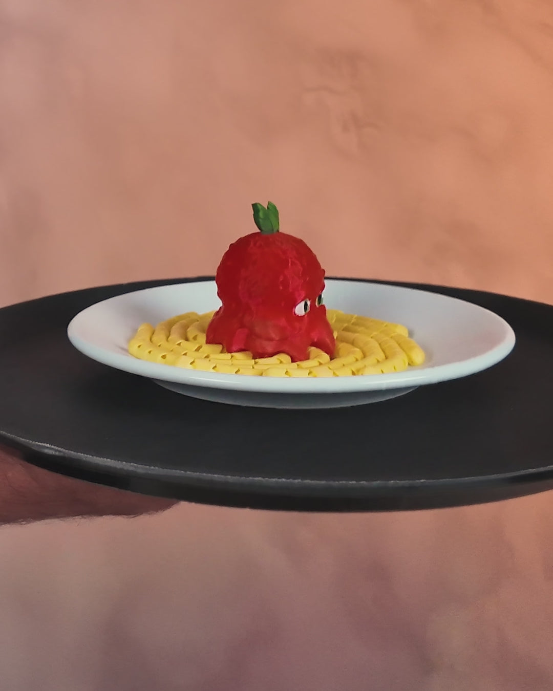 Spaghettopus – 3D Printed Octopus Spaghetti Decor